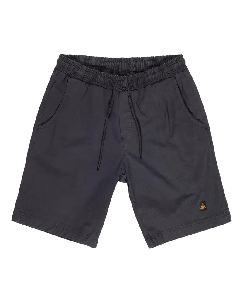 RefrigiWear Shorts mit Kordelzug - Schwarz Schwarz