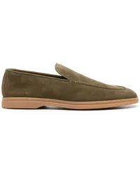 Doucal´s Loafer aus Wildleder Grün