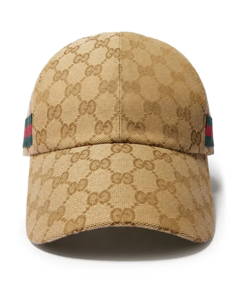 Gucci Baseballkappe aus GG Supreme - Braun Braun