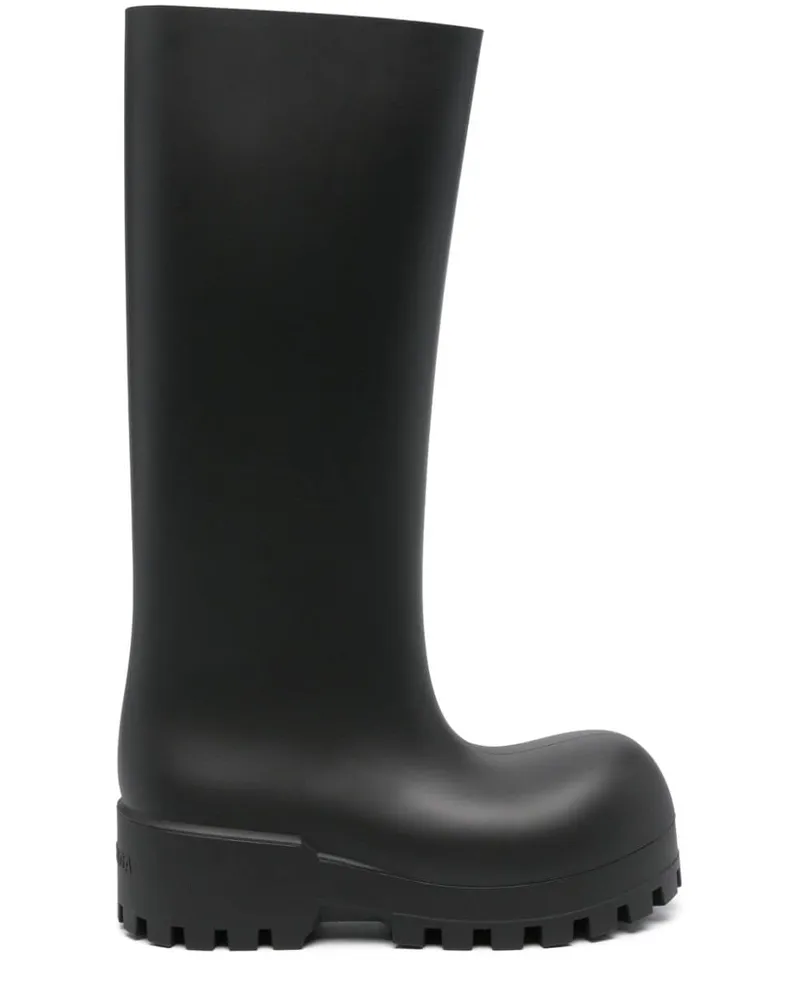 Balenciaga Bulldozer Stiefel 60mm - Schwarz Schwarz
