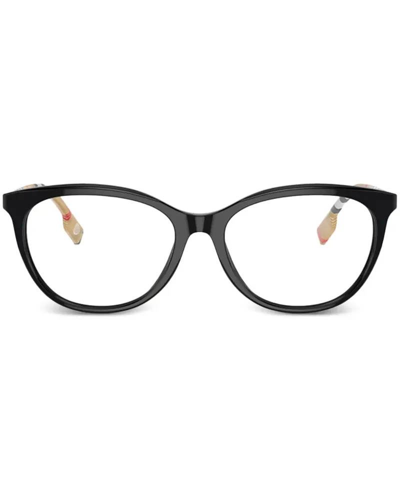 Burberry Cat-Eye-Brille - Schwarz Schwarz