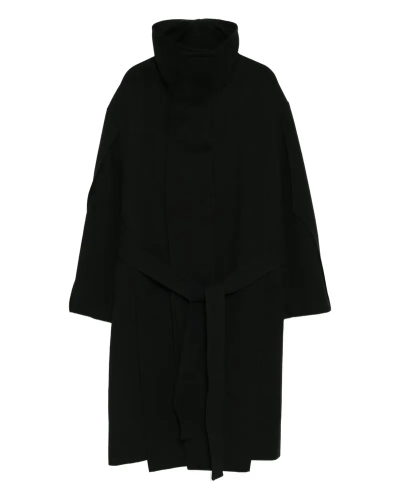 SONGZIO Gewickelter Mantel mit Cut-Out - Grau Grau