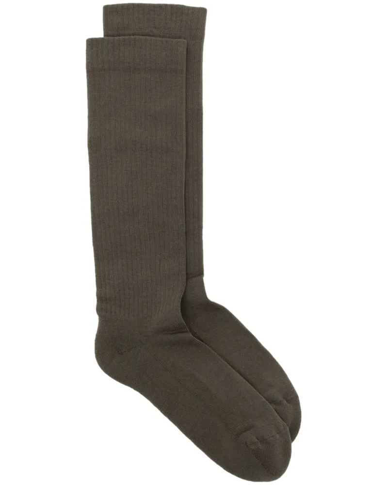 DRKSHDW by Rick Owens Luxor Socken mit Logo-Intarsie - Grün Grün