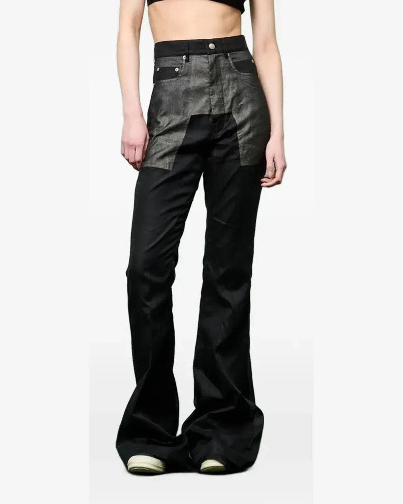 Rick Owens Bolan bootcut trousers - Schwarz Schwarz