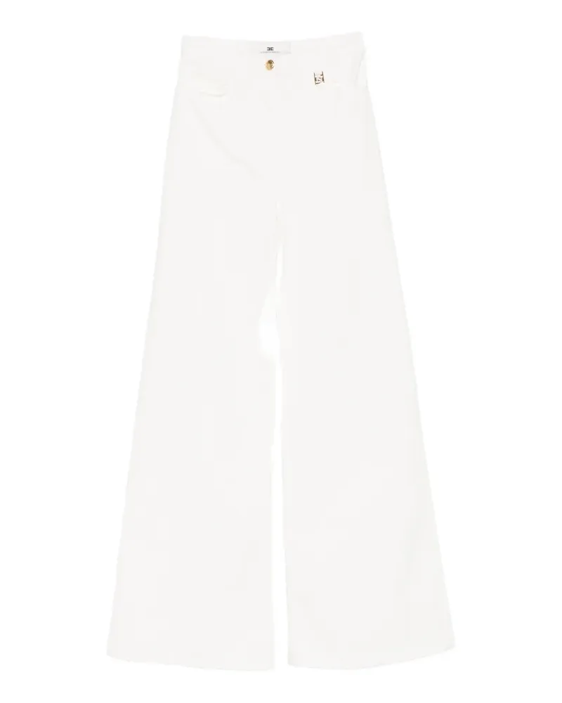 Elisabetta Franchi wide-leg jeans - Weiß Weiß