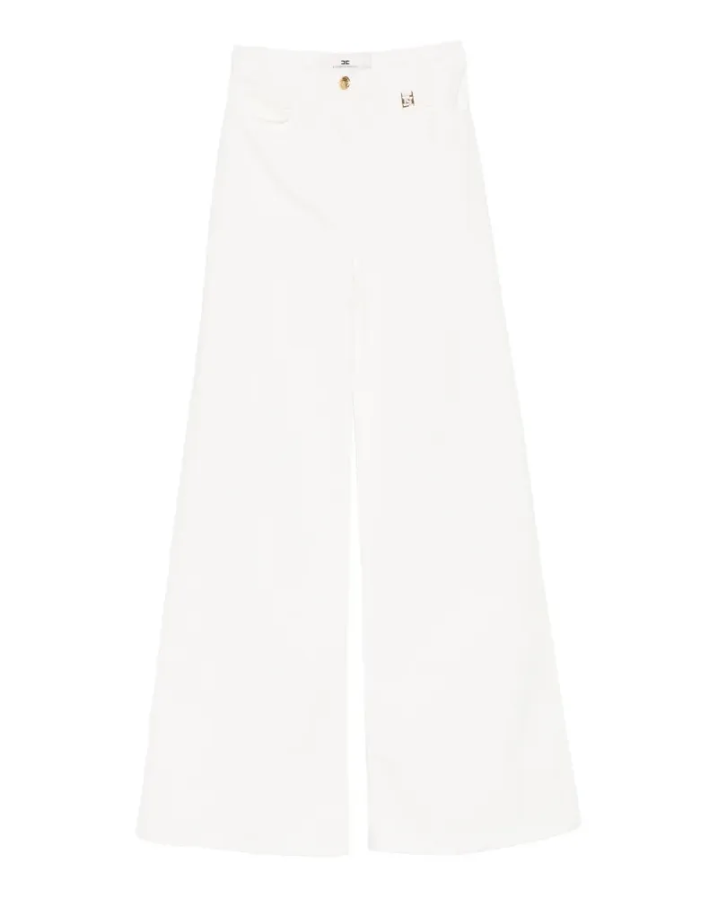 Elisabetta Franchi wide-leg jeans - Weiß Weiß