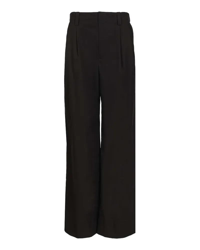 Durazzi Milano pleated trousers - Schwarz Schwarz
