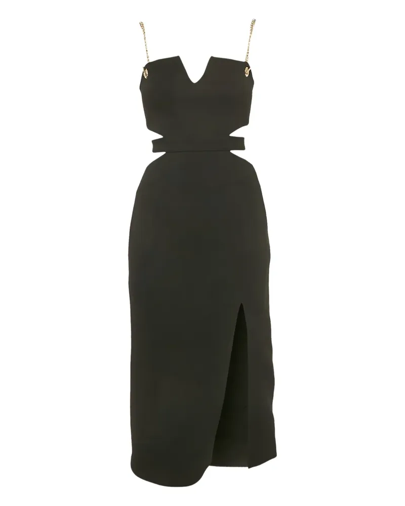 Rebecca Vallance Iman cut-out midi dress - Schwarz Schwarz