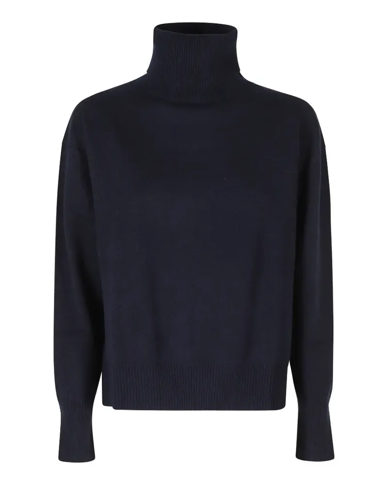 Semicouture roll-neck sweater - Blau Blau