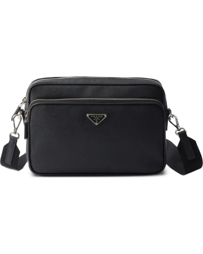 Prada Saffiano leather shoulder bag - Schwarz Schwarz