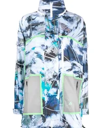 adidas Verstaubare TrueNature Jacke mit Print Blau