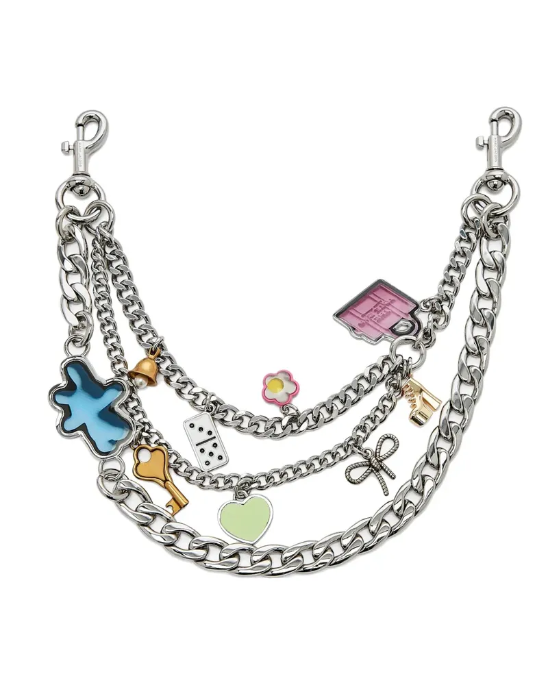 Marc Jacobs The Sticker Riemen - Grau Grau