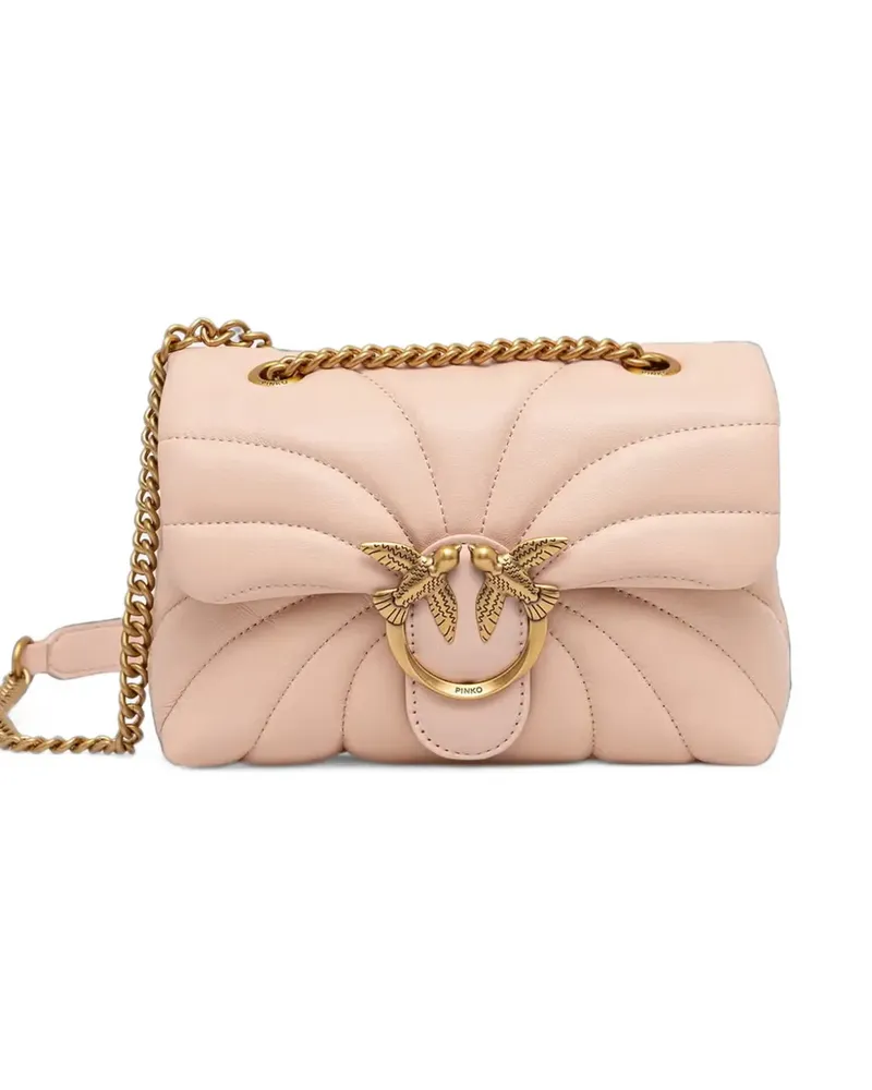Pinko Mini Umhängetasche mit Steppung - Rosa Rosa
