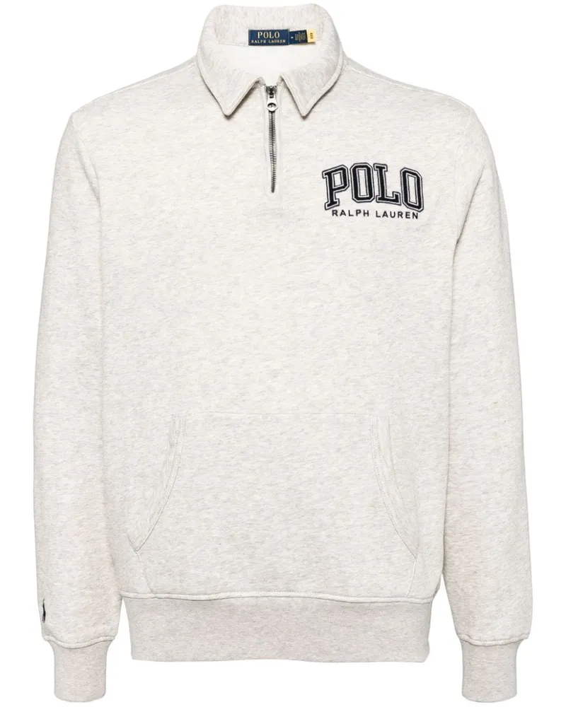 Ralph Lauren Sweatshirt mit Logo-Stickerei - Grau Grau