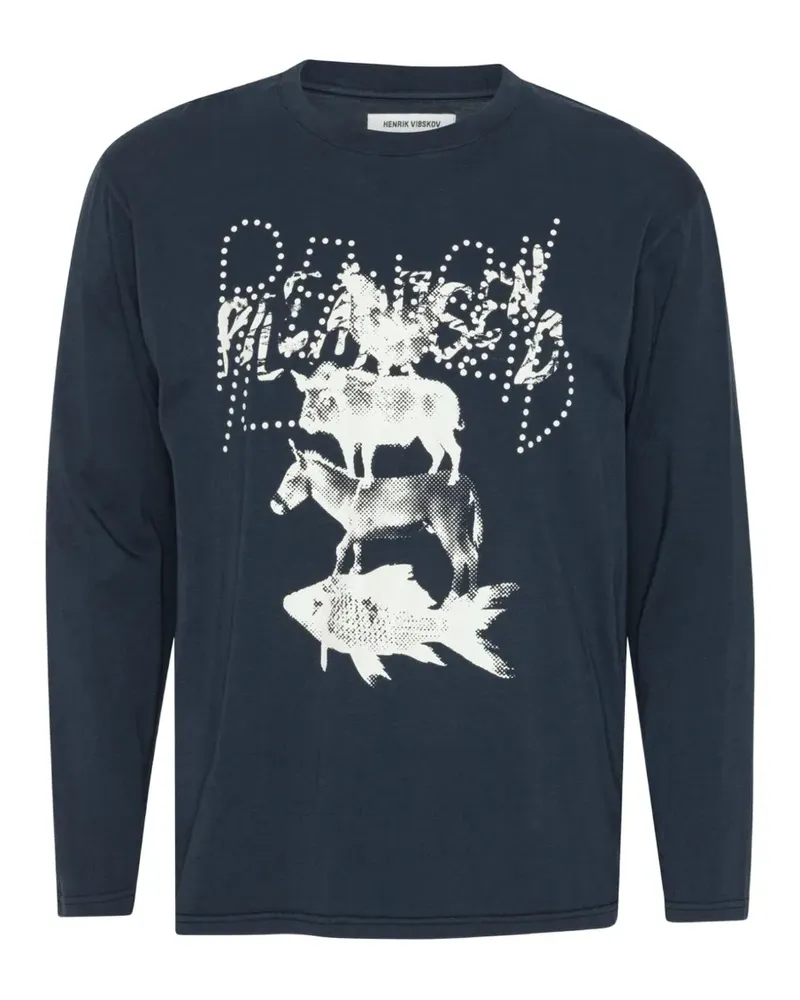 Henrik Vibskov Tower Swamp T-shirt - Schwarz Schwarz