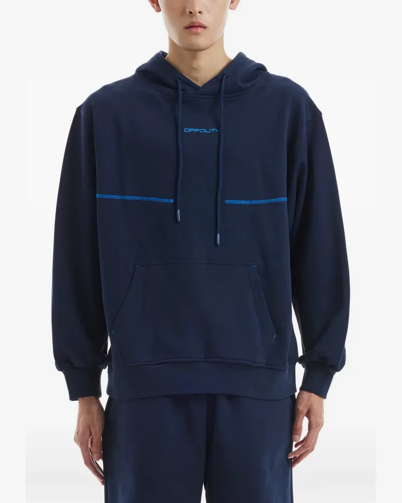OFF DUTY Pine hoodie - Blau Blau
