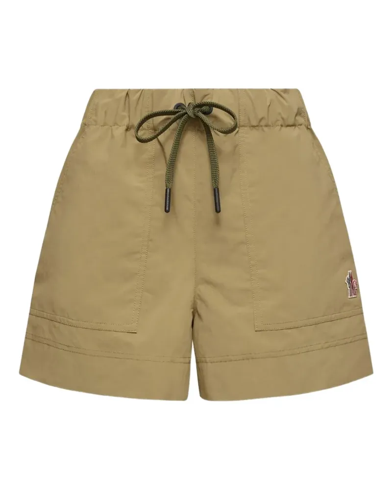 Moncler Technical Froissé shorts - Grün Grün