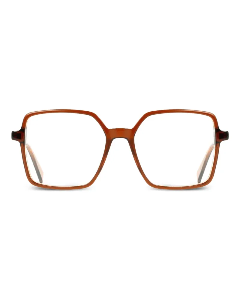 Liu Jo Brille mit eckigem Gestell - Braun Braun
