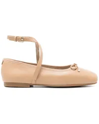 Michael Kors Ballerinas aus Leder Braun