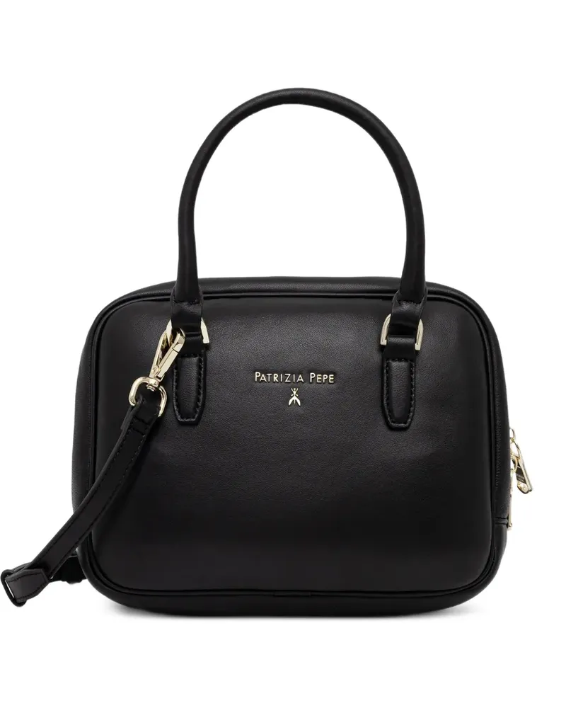 Patrizia Pepe zipped tote bag - Schwarz Schwarz