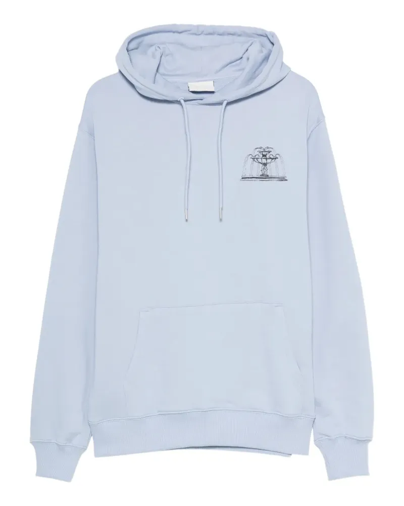 Drôle de Monsieur Fountain Hoodie - Blau Blau