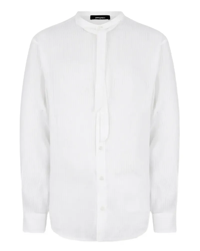 Dsquared2 Langärmeliges Hemd - Weiß Weiß