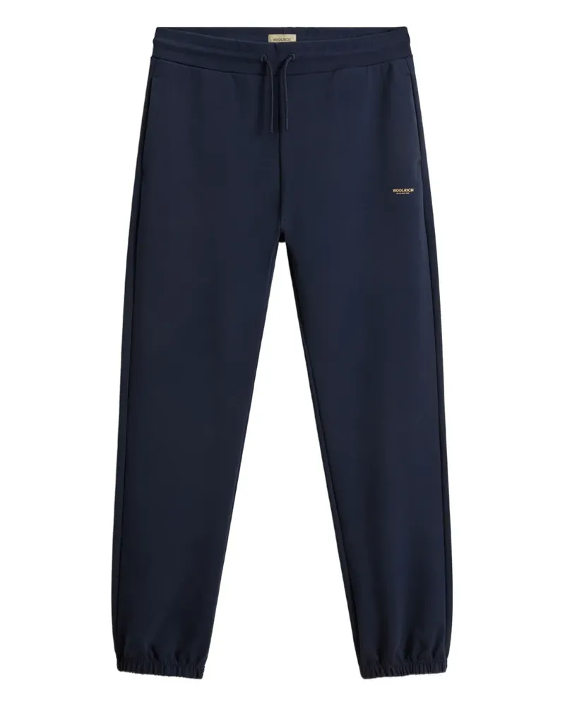Woolrich Jogginghose mit Logo-Stickerei - Blau Blau