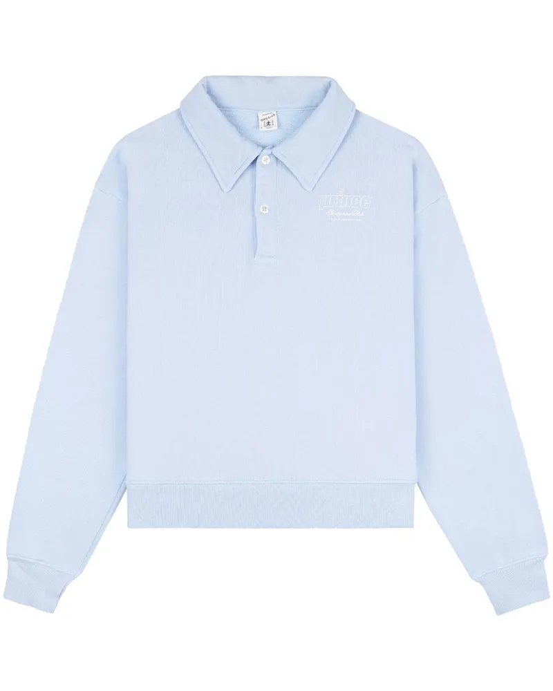 SPORTY & RICH Prince Health Poloshirt - Blau Blau
