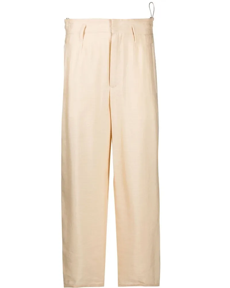 forte_forte Klassische Hose - Nude Nude