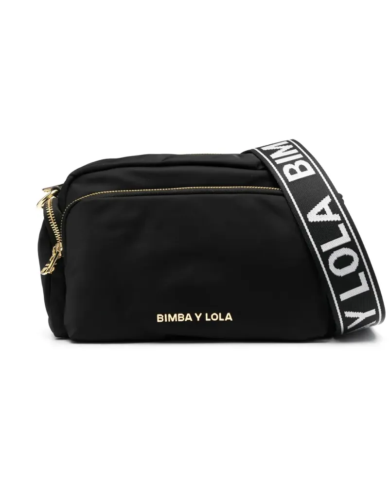 BIMBA Y LOLA Verzierte Umhängetasche - Schwarz Schwarz