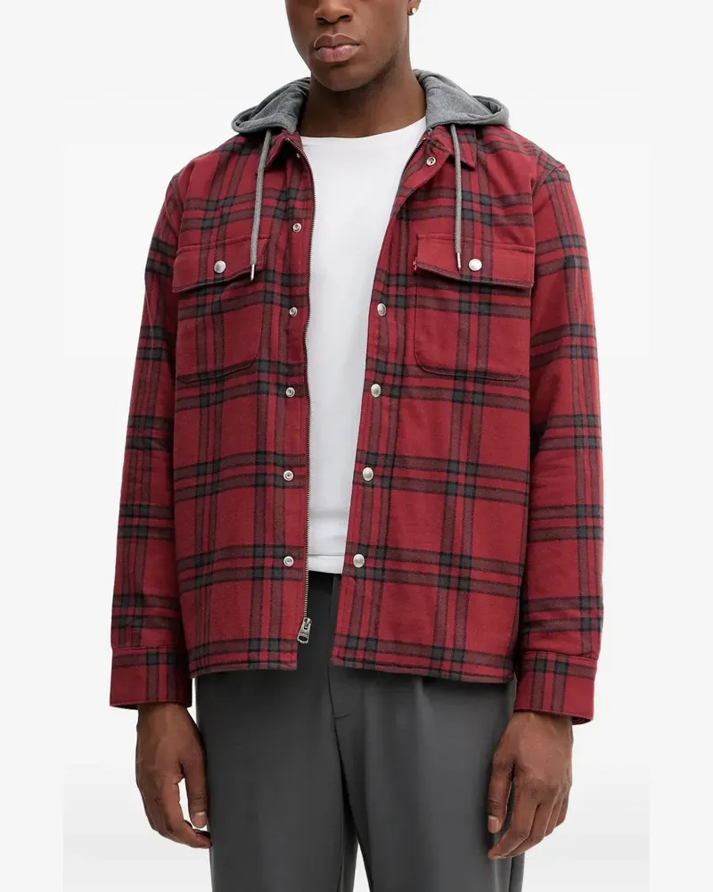 Levi's Francico Flanelljacke - Rot Rot