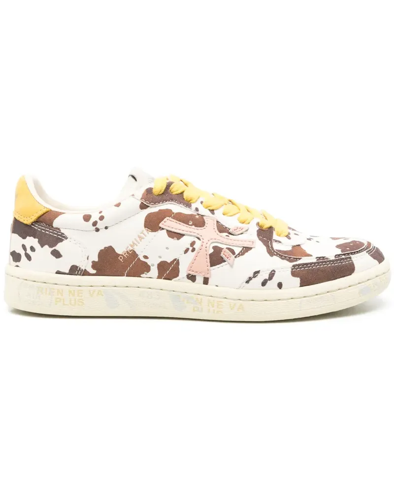 Premiata BSKT Clayd 7312 Sneakers - Nude Nude
