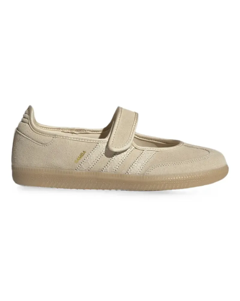 adidas Samba touch-strap ballet flats - Nude Nude