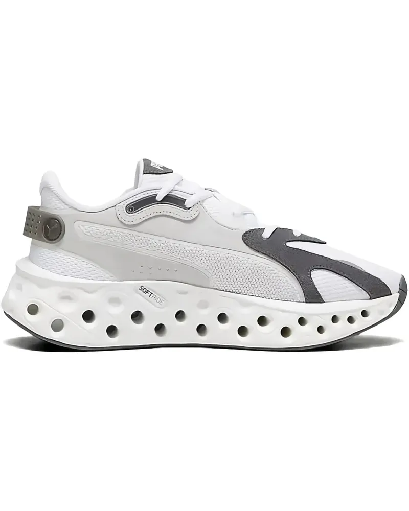 Puma Perforierte Softride Frequence Sneakers - Weiß Weiß