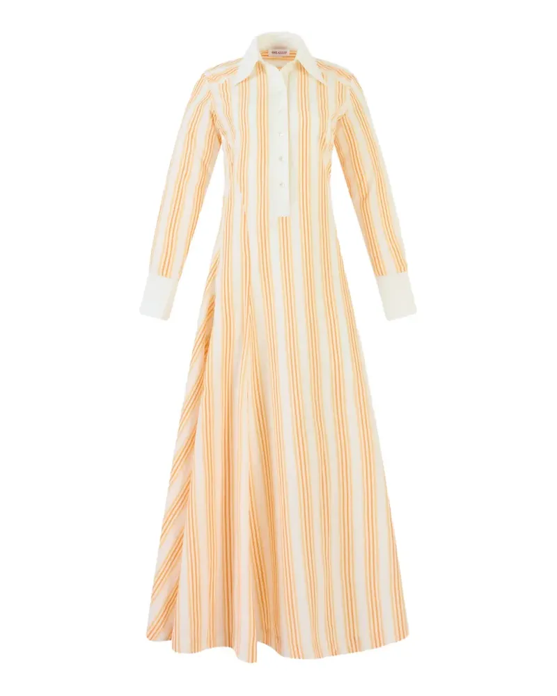 Rosie Assoulin Groovy Hemdkleid - Weiß Weiß