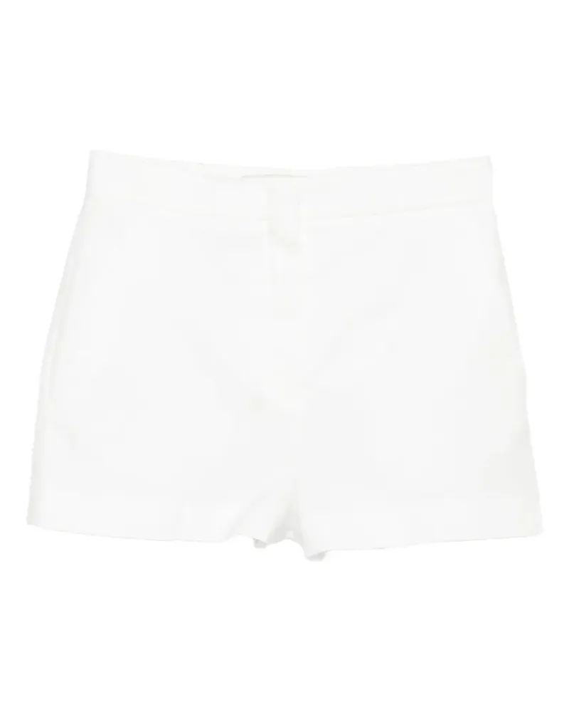 Fendi Klassische Shorts mit Falten - Weiß Weiß