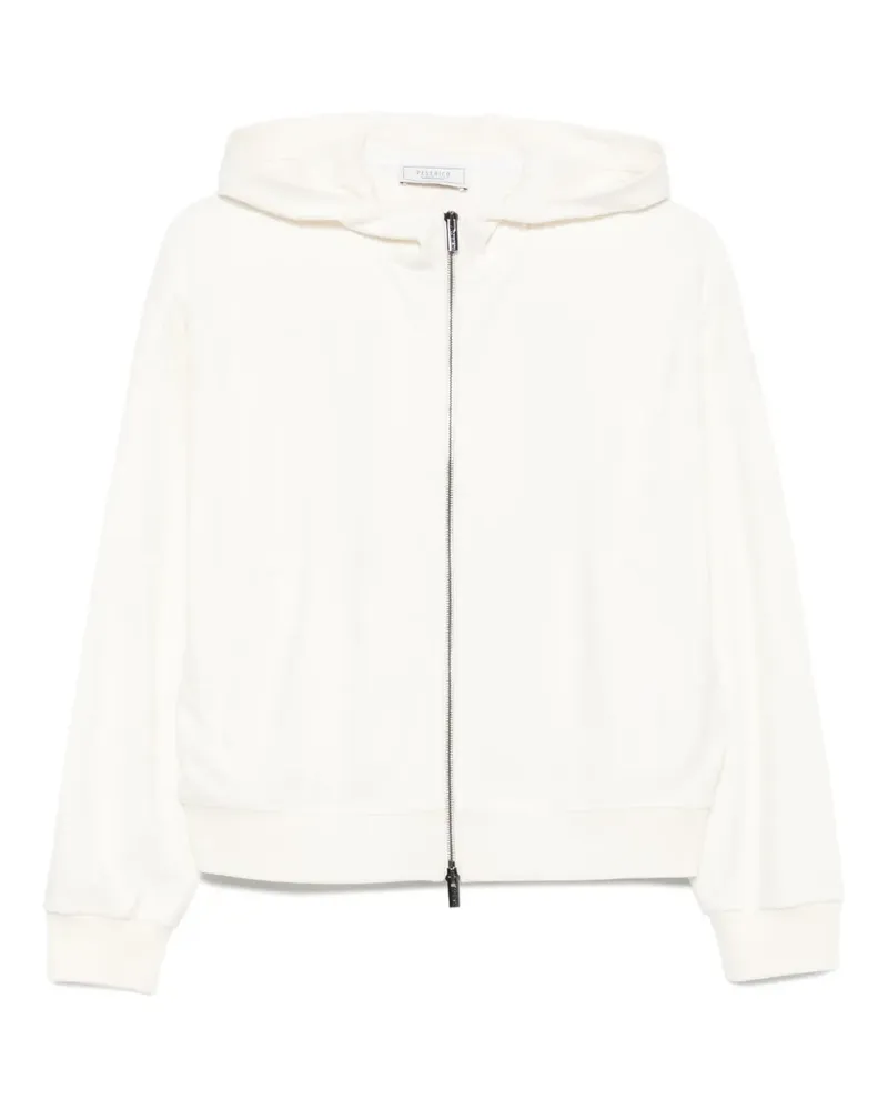 Peserico Kapuzenjacke mit Reißverschluss - Nude Nude