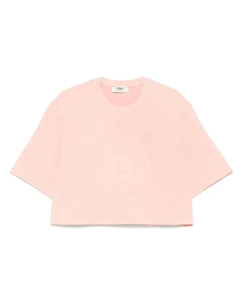 Fendi Roma T-Shirt - Rosa Rosa