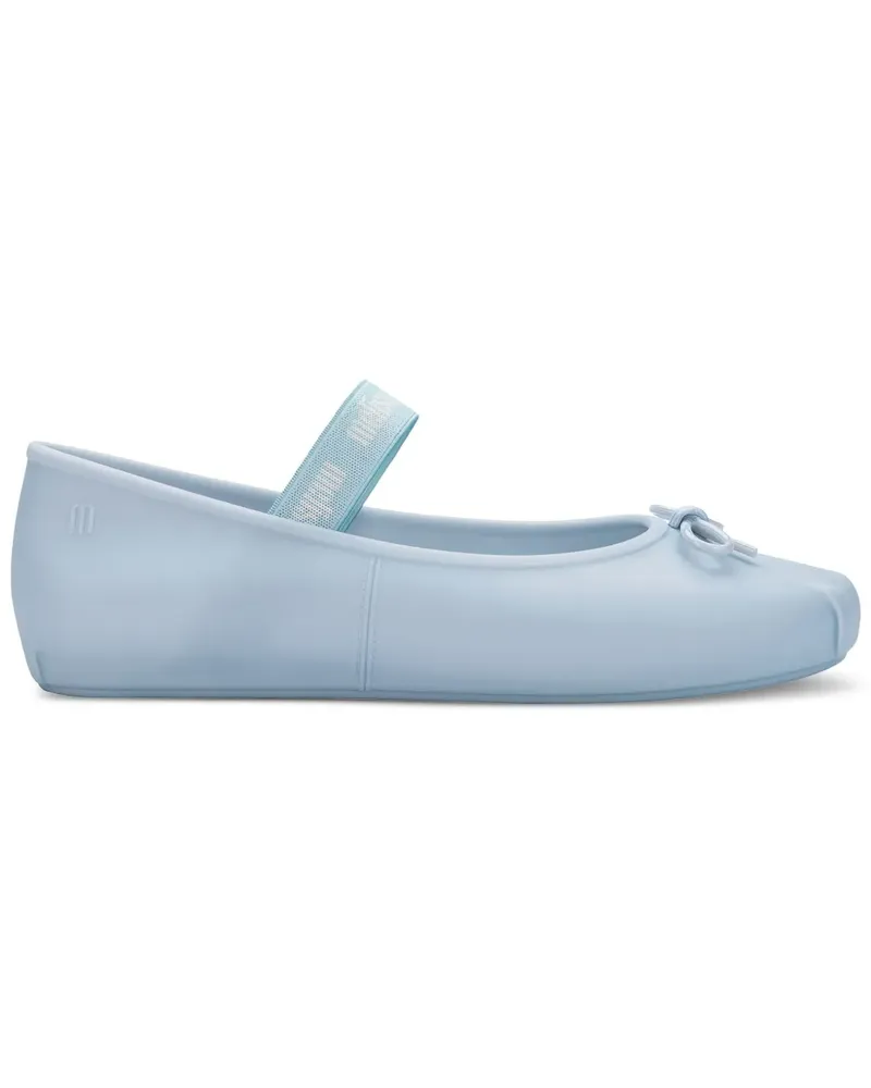 Melissa Sophie Ballerinas mit Schleife - Blau Blau