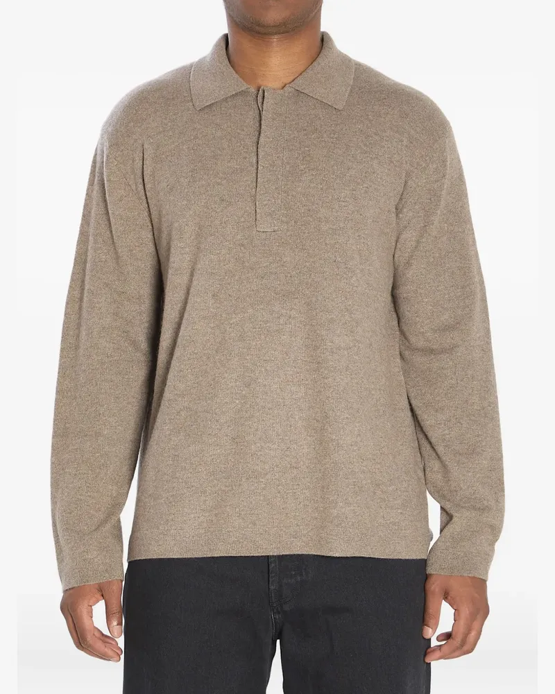Lisa Yang Emil Poloshirt aus Kaschmir - Nude Nude