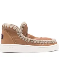 Mou Summer Eskimo High-Top-Sneakers Braun