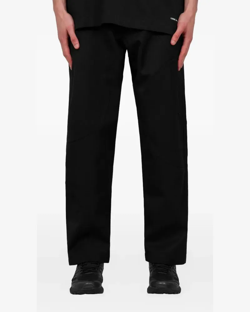 Comme des Garçons Hose mit geradem Bein - Schwarz Schwarz