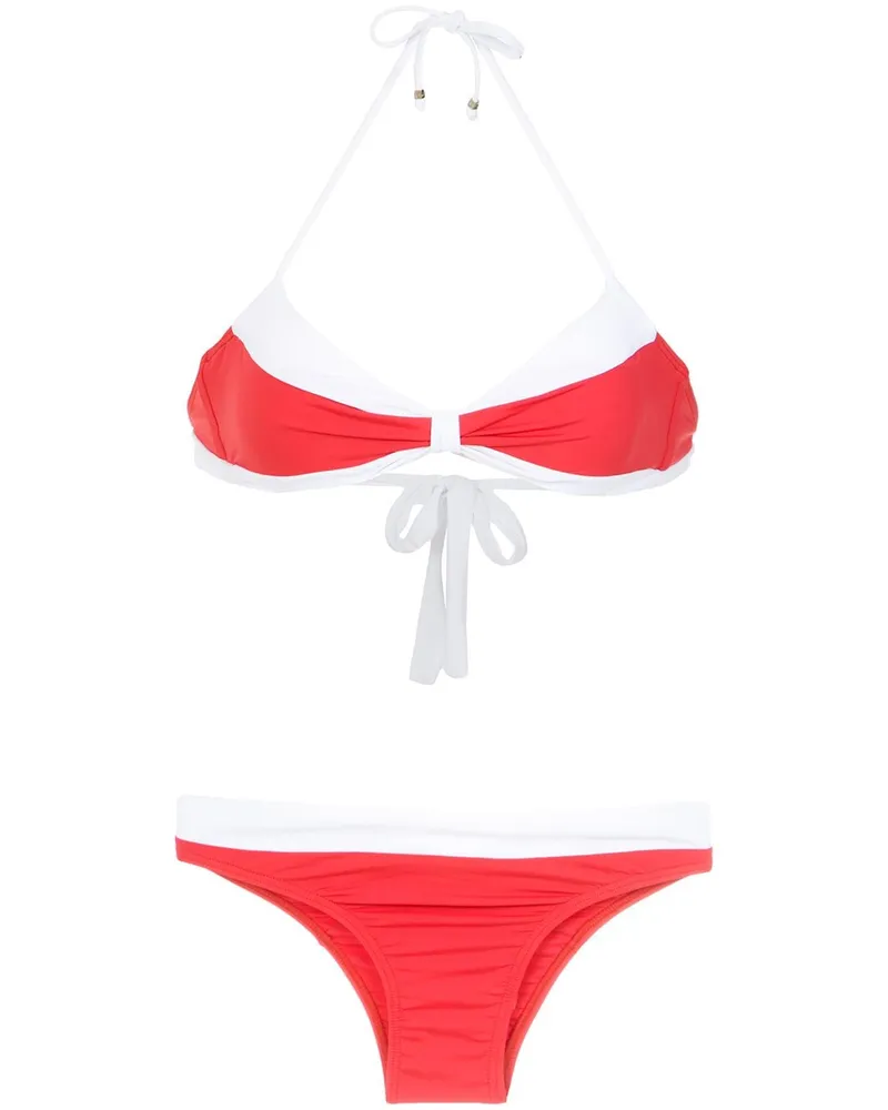 Amir Slama Bikini mit Neckholder - Rot Rot