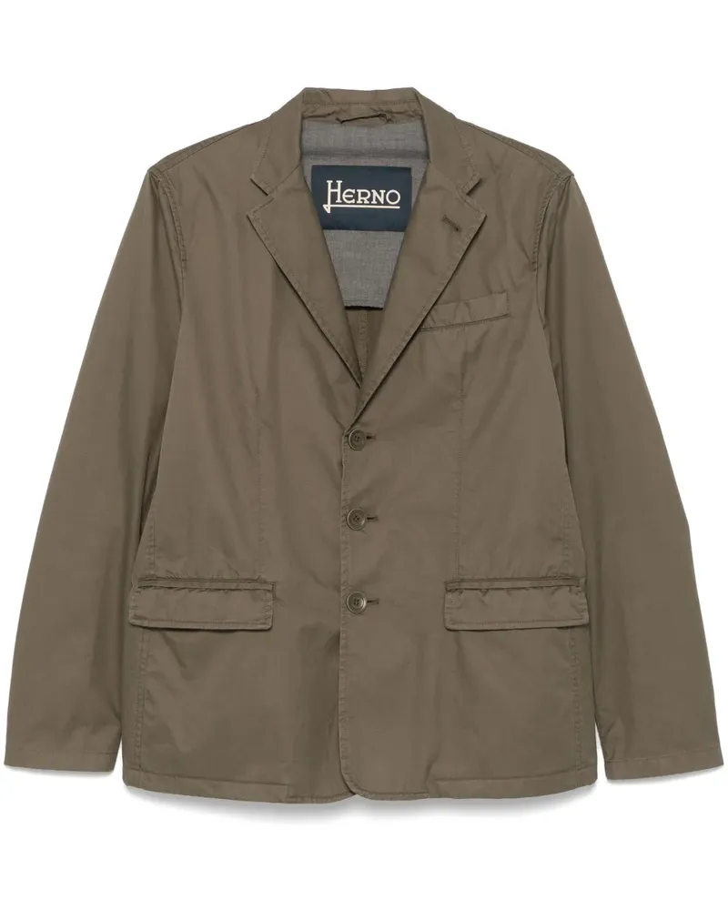 Herno Twill-Sakko - Grün Grün
