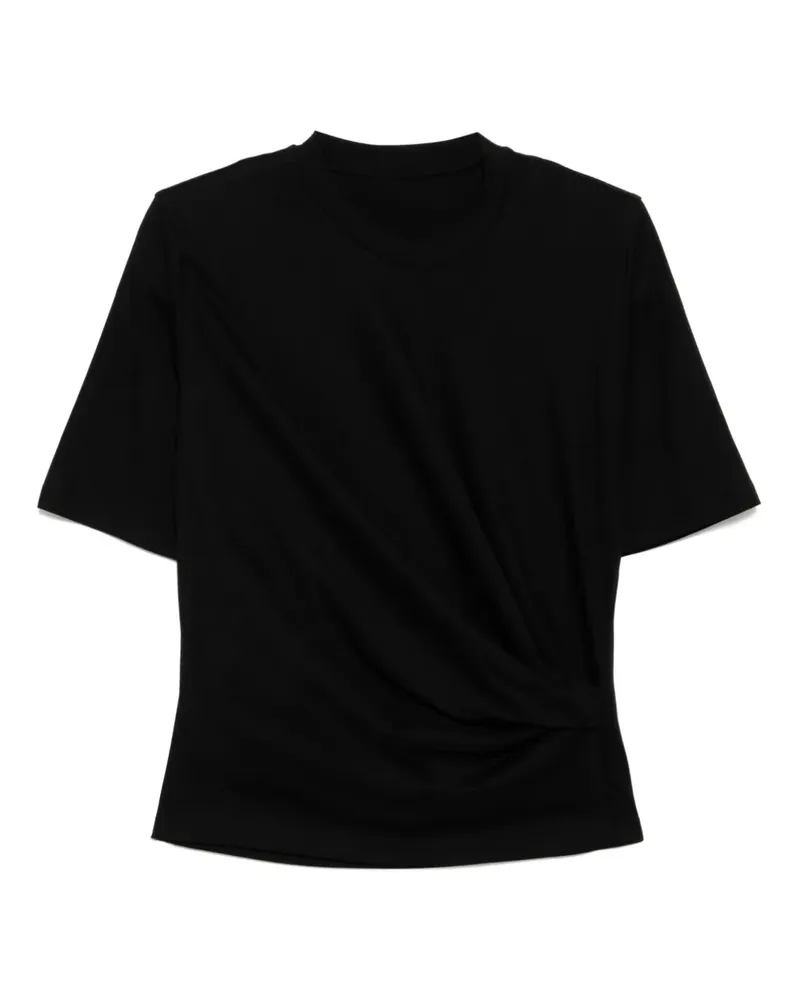 JNBY T-Shirt mit Falten - Schwarz Schwarz