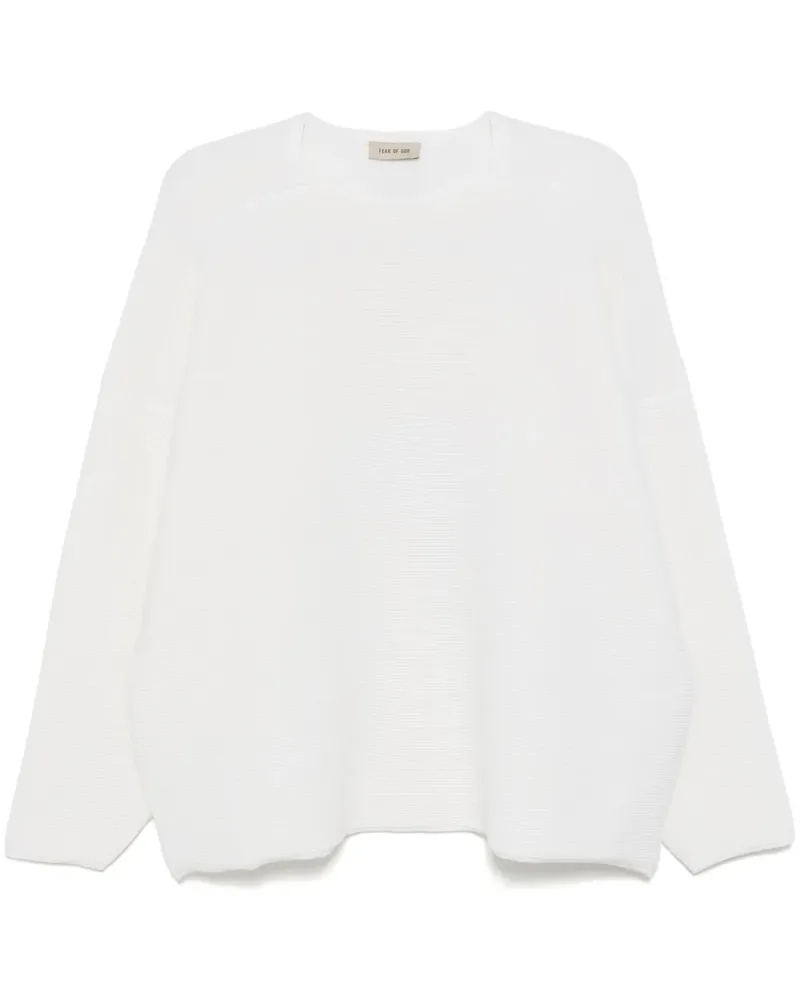 Fear of God Ottoman Pullover mit geradem Ausschnitt - Nude Nude