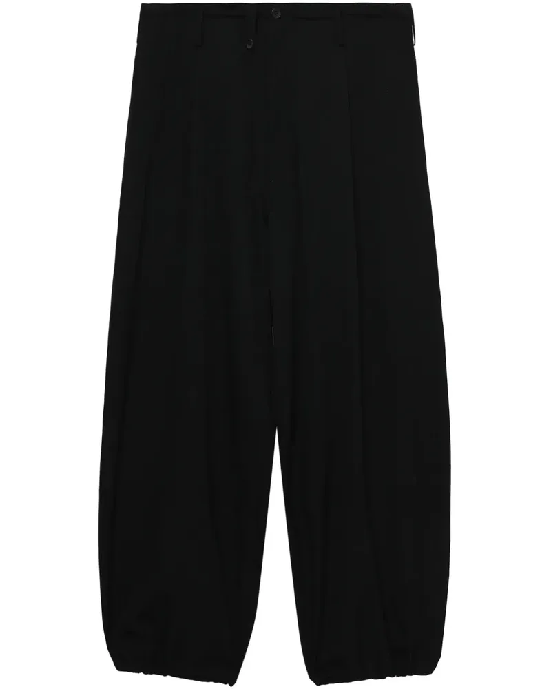 Yohji Yamamoto Klassische Hose - Schwarz Schwarz