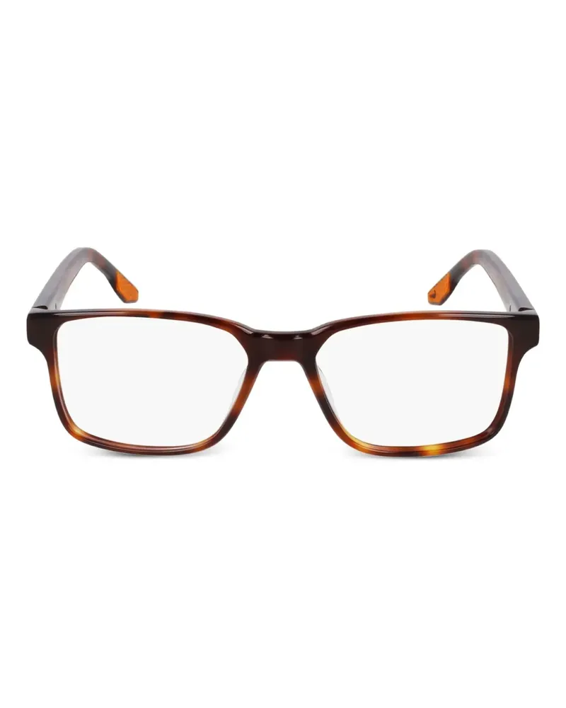 Nike Brille mit eckigem Gestell - Braun Braun