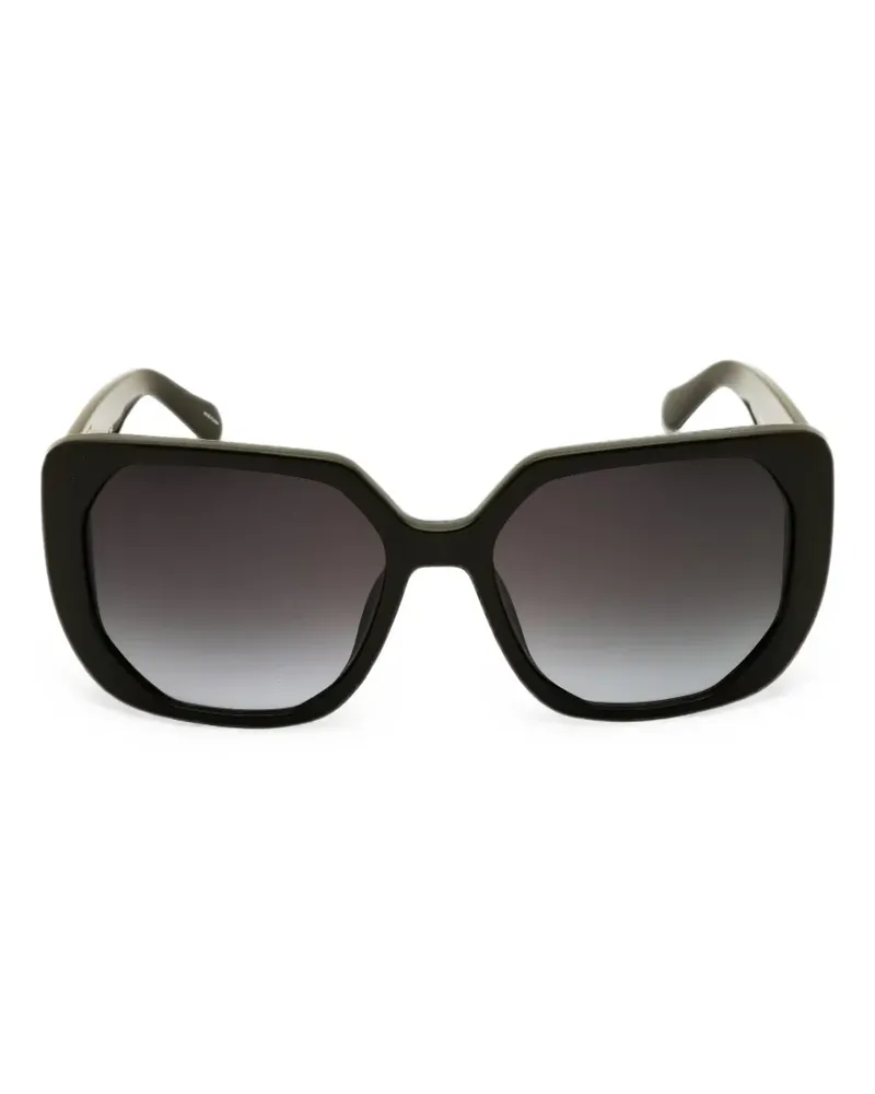 Fossil oversized-frame sunglasses - Schwarz Schwarz