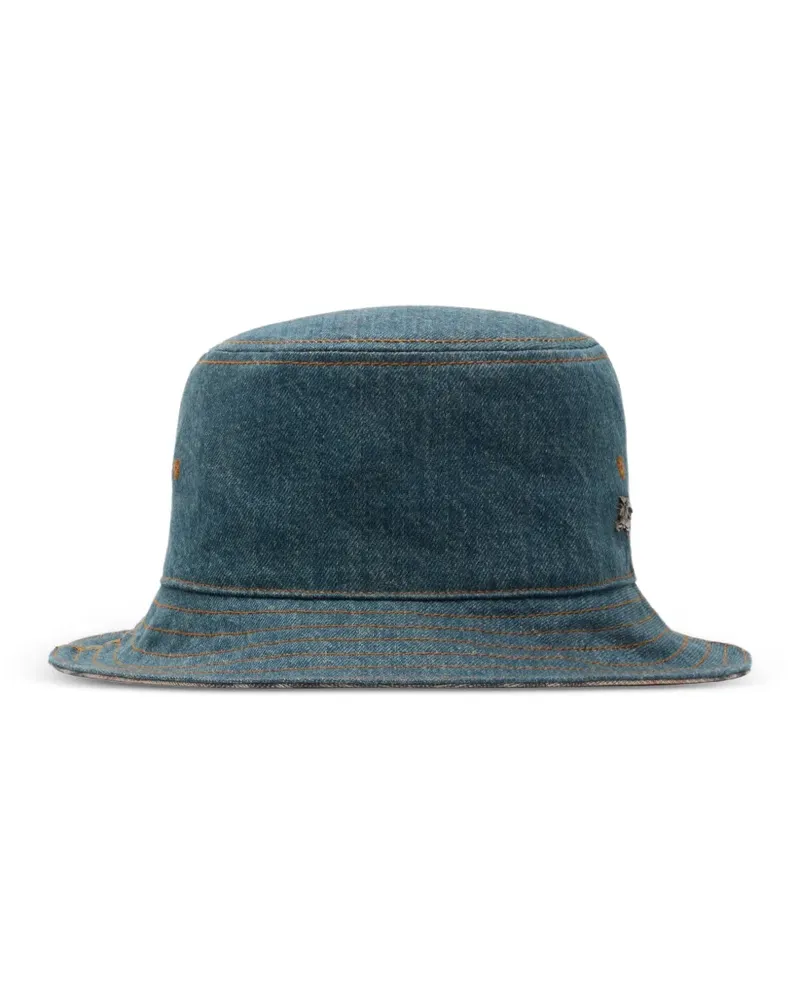 Burberry Fischerhut im Jeans-Look - Blau Blau